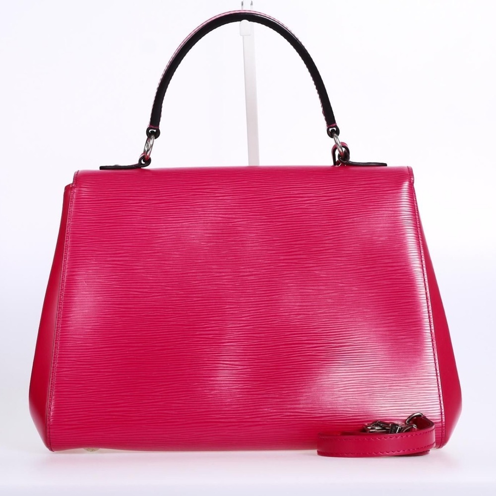 Louis Vuitton Epi Cluny BB Fuchsia Satchel - Picture 5 of 16
